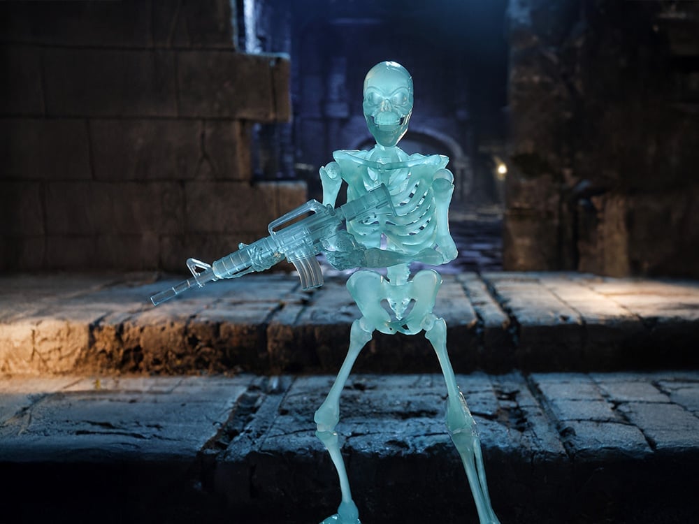 Operation: Monster Force Dark Directives The Azure Guard 1/12 Scale BBTS Exclusive Action Figure Gallery Image 1