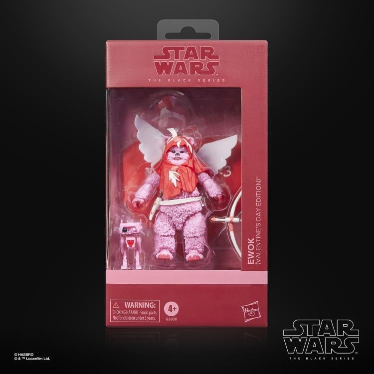 Star Wars: The Black Series Ewok (Valentine's Day Edition) Action Figure Gallery Image 8