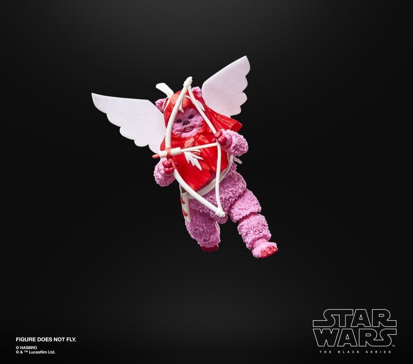 Star Wars: The Black Series Ewok (Valentine's Day Edition) Action Figure Gallery Image 4