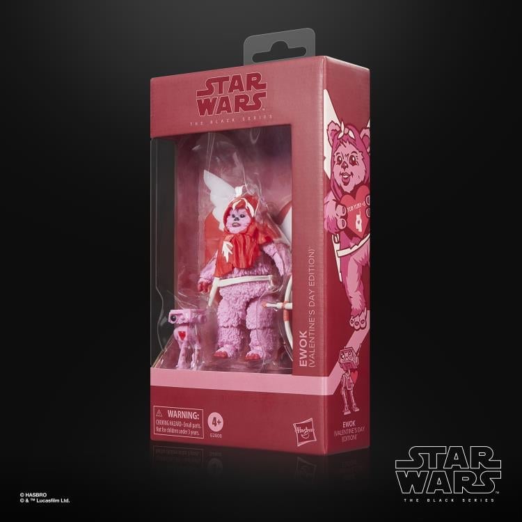 Star Wars: The Black Series Ewok (Valentine's Day Edition) Action Figure Gallery Image 9