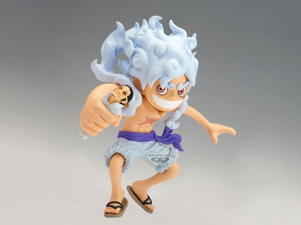 One Piece MEGA World Collectable Figure Monkey D. Luffy vs Borsalino Figure Gallery Image 1