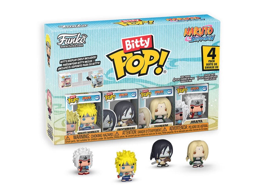 Naruto: Shippuden Bitty Pop! Series 2 Four-Pack