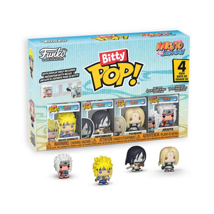Naruto: Shippuden Bitty Pop! Series 2 Four-Pack Gallery Image 3