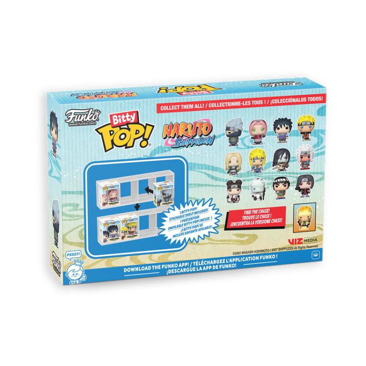 Naruto: Shippuden Bitty Pop! Series 2 Four-Pack Gallery Image 4