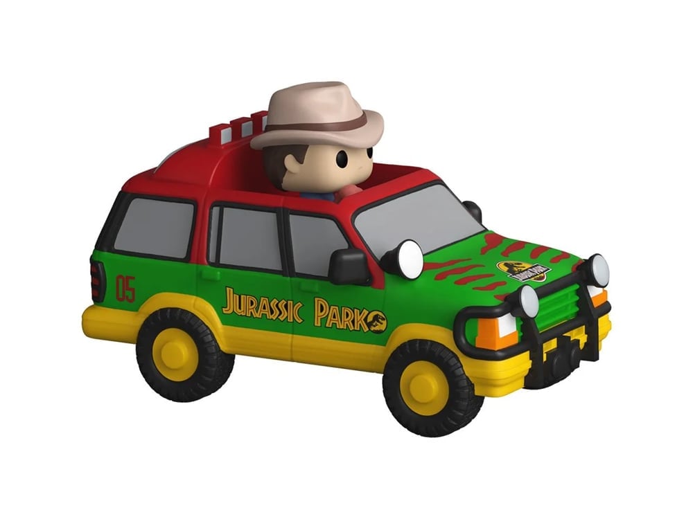 Jurassic Park Bitty Pop! Rides Dr. Grant with Jurassic SUV Gallery Image 1