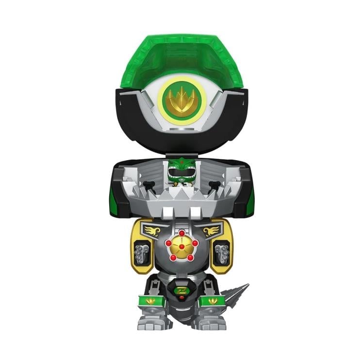 Mighty Morphin Power Rangers Bitty Pop! Bitty Bot Dragonzord with Green Ranger Gallery Image 4