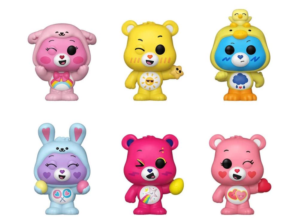 Care Bears Bitty Pop! Mystery Easter Eggs Box of 24 Random Figures Gallery Image 4