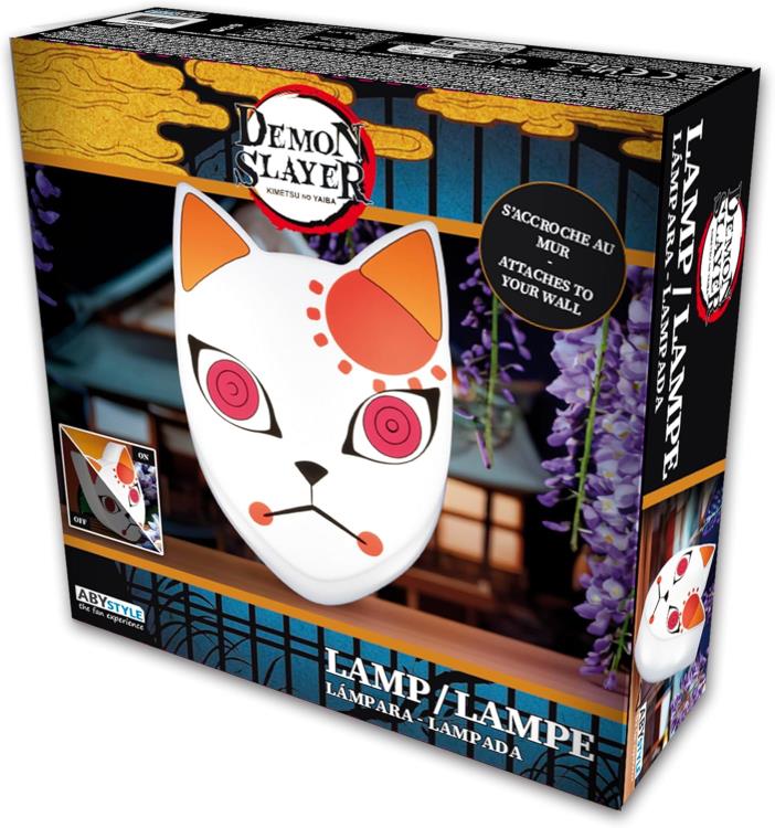 Demon Slayer: Kimetsu no Yaiba Fox Mask LED Lamp Gallery Image 7