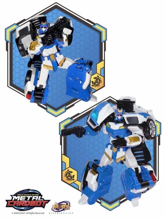 STAR ROBOT 青色 限定版 約30cm Metal Cardbot Stealth Class Blue Star Action Figure
