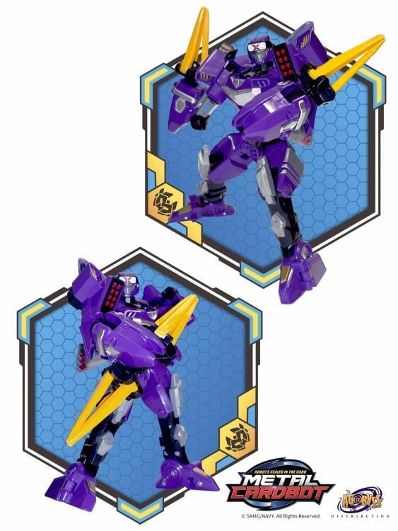 Metal Cardbot Stealth Class Shadow X Action Figure Gallery Image 3
