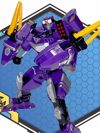 Metal Cardbot Stealth Class Shadow X Action Figure Gallery Image 2