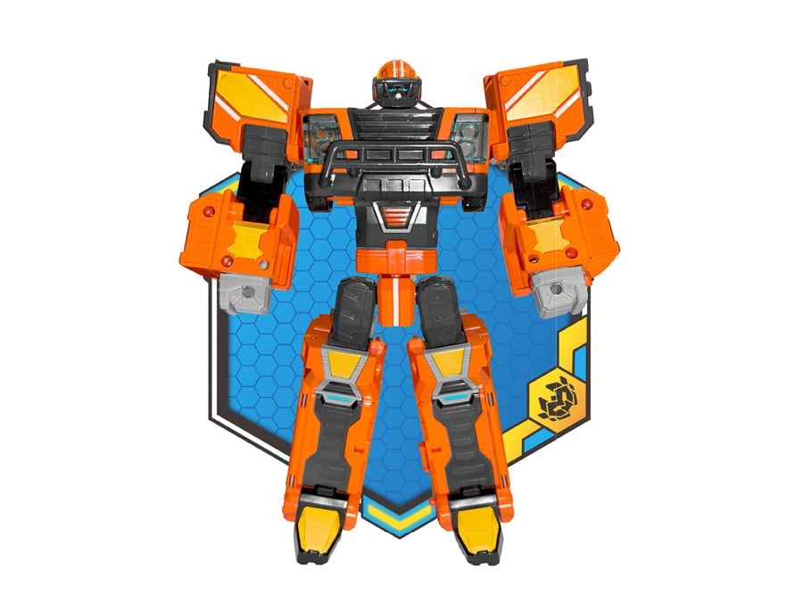 Metal Cardbot Power Class Mech Tackle Action Figure Gallery Image 1