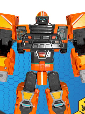 Metal Cardbot Power Class Mech Tackle Action Figure Gallery Image 2