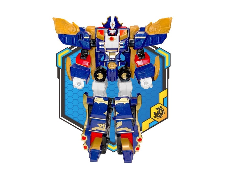 Metal Cardbot Power Class Steel Hook Action Figure Gallery Image 1