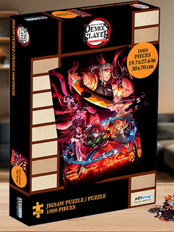 Demon Slayer 1000-Piece Jigsaw Puzzle Gallery Image 2