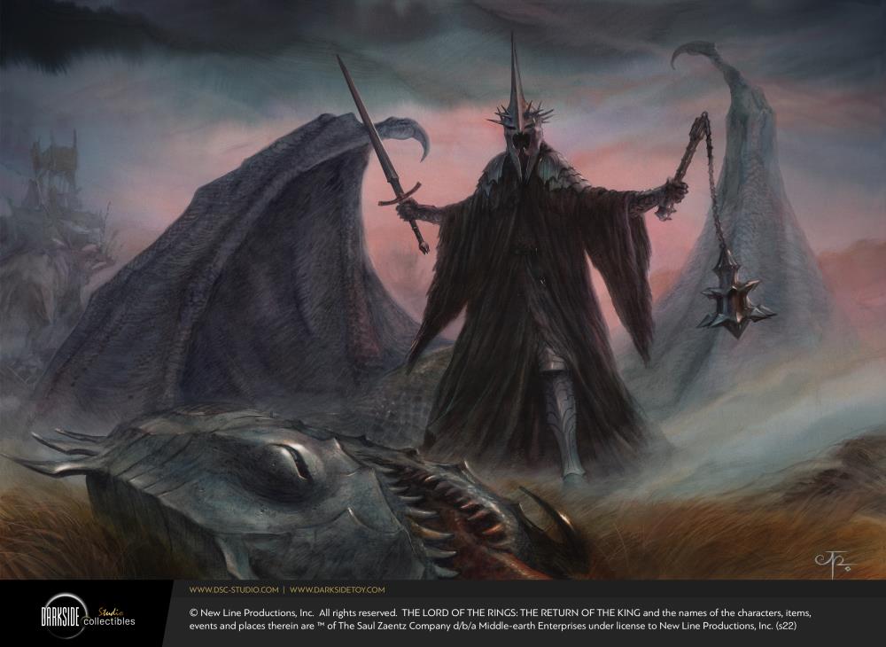 The Lord of the Rings QS Series The Witch-King of Angmar (John Howe Signature Edition) 1/4 Scale Limited Edition Statue Gallery Image 34