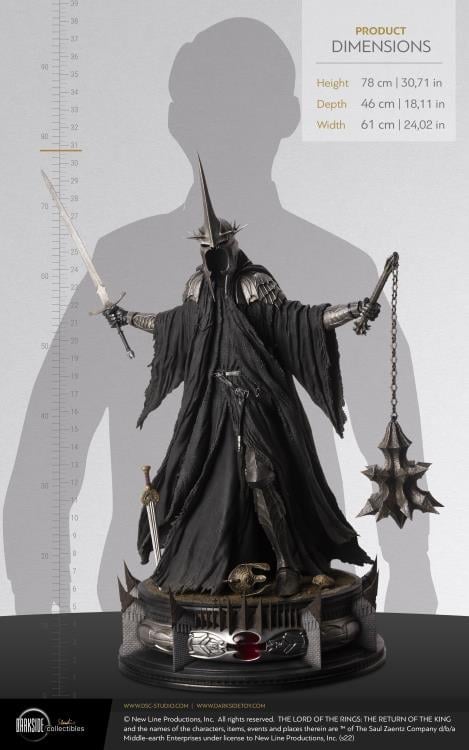 The Lord of the Rings QS Series The Witch-King of Angmar (John Howe Signature Edition) 1/4 Scale Limited Edition Statue Gallery Image 32
