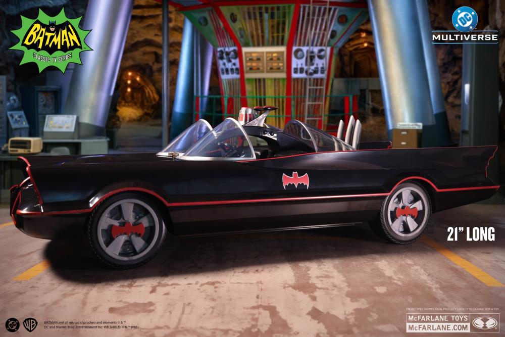 Batman Classic TV Series DC Multiverse Batmobile Gallery Image 3