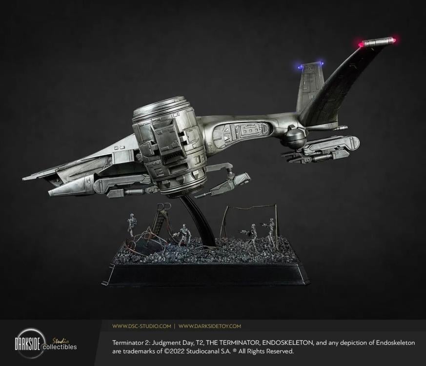Terminator 2: Judgment Day 30th Anniversary Aerial Hunter Killer Limited Edition Maquette Gallery Image 10