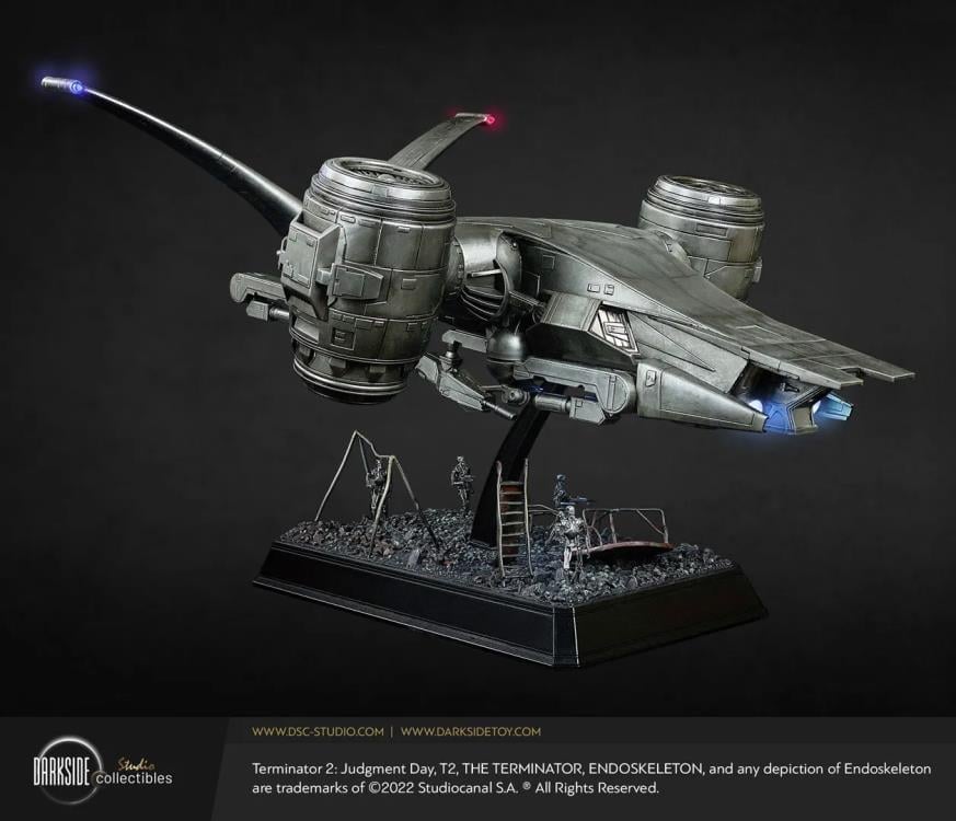 Terminator 2: Judgment Day 30th Anniversary Aerial Hunter Killer Limited Edition Maquette Gallery Image 5