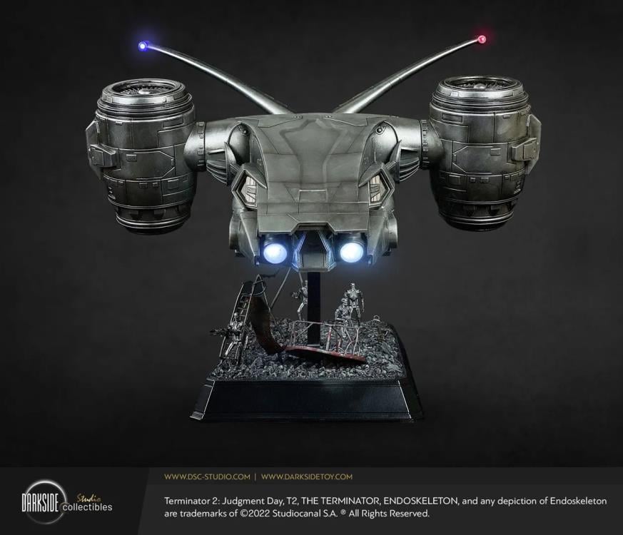 Terminator 2: Judgment Day 30th Anniversary Aerial Hunter Killer Limited Edition Maquette Gallery Image 4