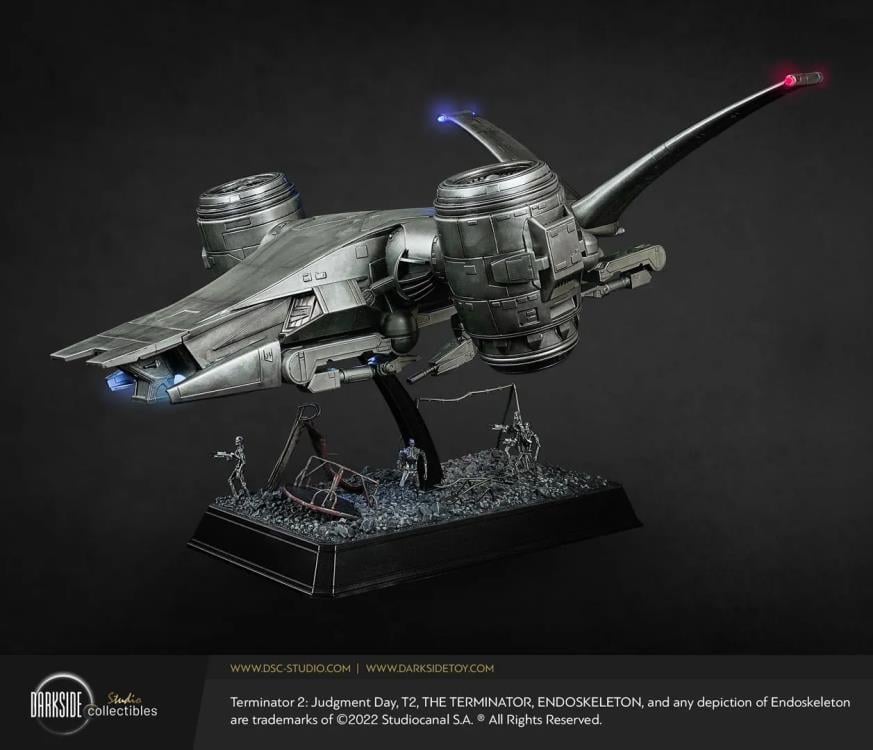 Terminator 2: Judgment Day 30th Anniversary Aerial Hunter Killer Limited Edition Maquette Gallery Image 11
