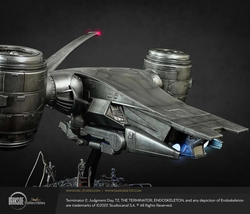 Terminator 2: Judgment Day 30th Anniversary Aerial Hunter Killer Limited Edition Maquette Gallery Image 12