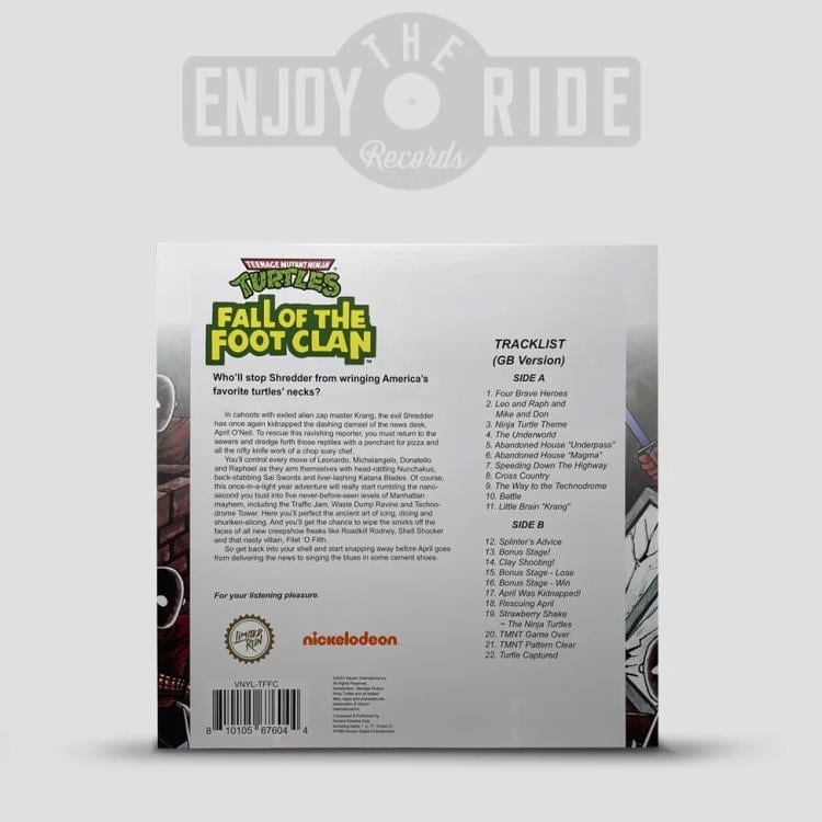 Teenage Mutant Ninja Turtles: Fall of the Foot Clan Original Soundtrack Vinyl LP (Pizza Pie Exclusive Variant) Gallery Image 7