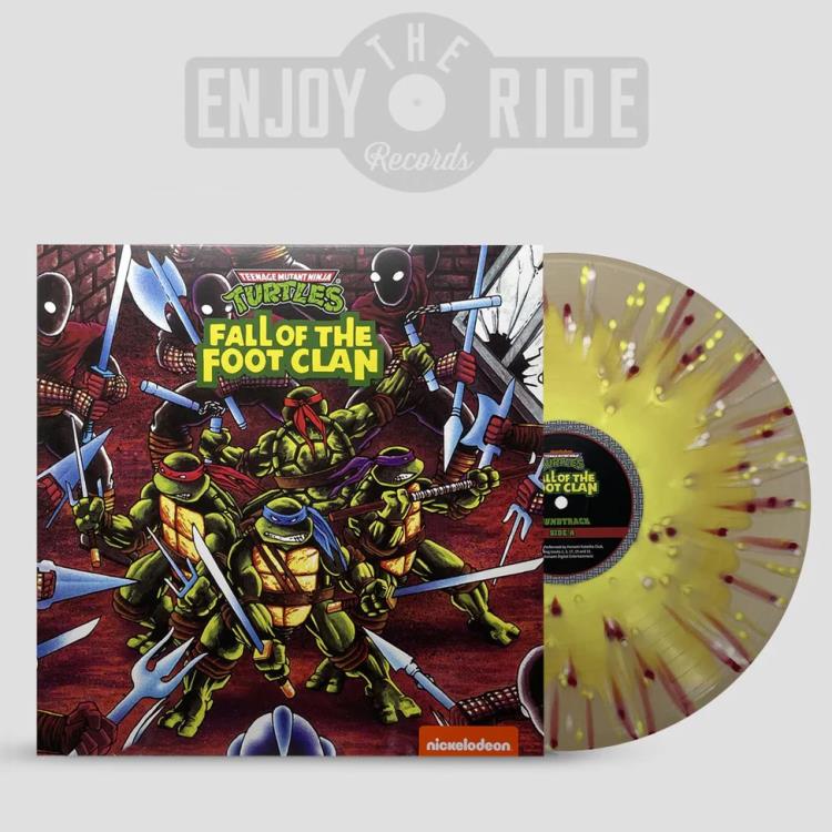 Teenage Mutant Ninja Turtles: Fall of the Foot Clan Original Soundtrack Vinyl LP (Pizza Pie Exclusive Variant) Gallery Image 6