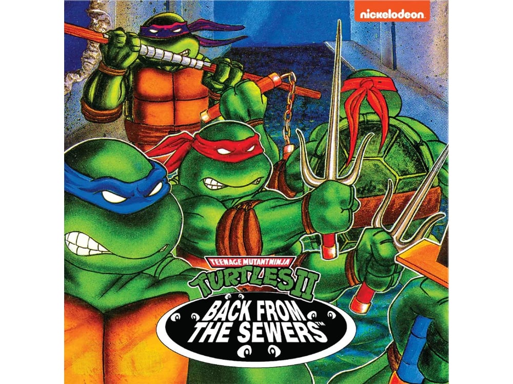 Teenage Mutant Ninja Turtles II: Back from the Sewers Original Soundtrack Vinyl LP (Pizza Pie Exclusive Variant) Gallery Image 1