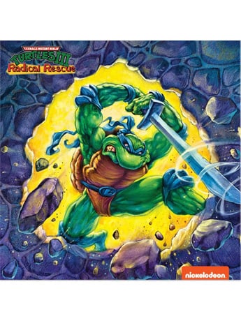 Teenage Mutant Ninja Turtles III: Radical Rescue Original Soundtrack Vinyl LP (Pizza Pie Exclusive Variant) Gallery Image 2