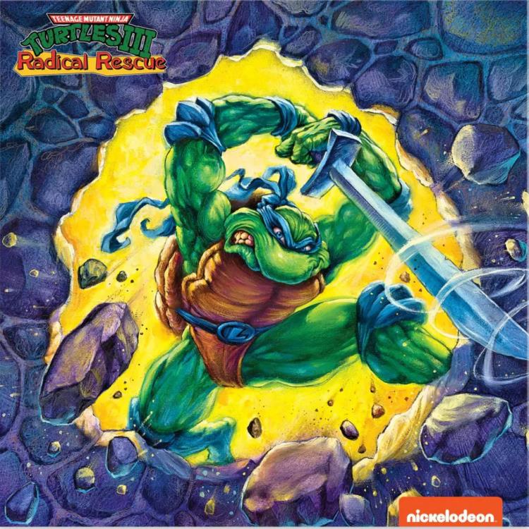 Teenage Mutant Ninja Turtles III: Radical Rescue Original Soundtrack Vinyl LP (Pizza Pie Exclusive Variant) Gallery Image 3