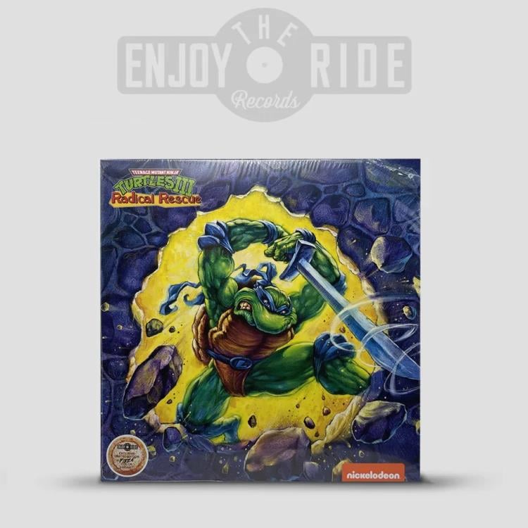 Teenage Mutant Ninja Turtles III: Radical Rescue Original Soundtrack Vinyl LP (Pizza Pie Exclusive Variant) Gallery Image 4