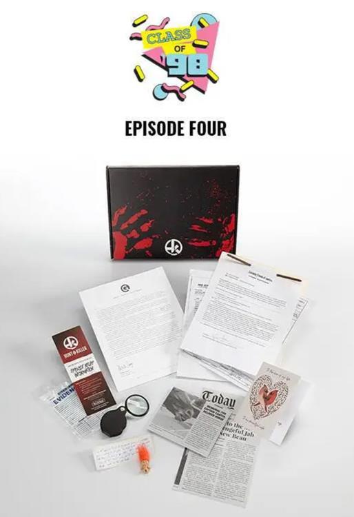 Hunt a Killer: Class of '98 Box Set Mystery Game Gallery Image 7
