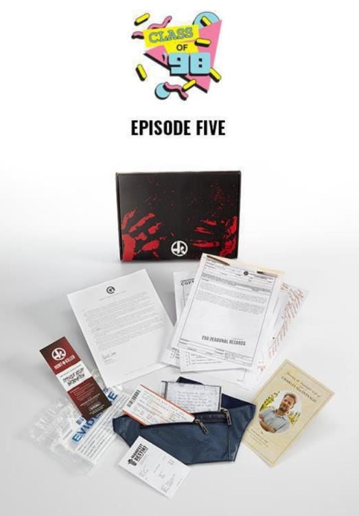 Hunt a Killer: Class of '98 Box Set Mystery Game Gallery Image 8