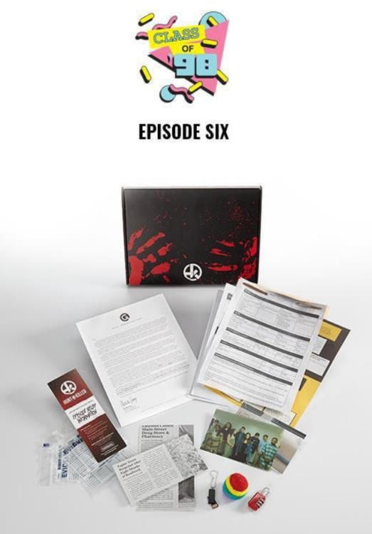 Hunt a Killer: Class of '98 Box Set Mystery Game Gallery Image 9