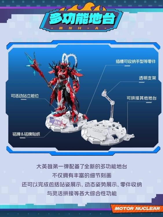 Legend of Star General MNH-A I'm Great Hero Vol. 1 Box of 6 Random Model Kits Gallery Image 8