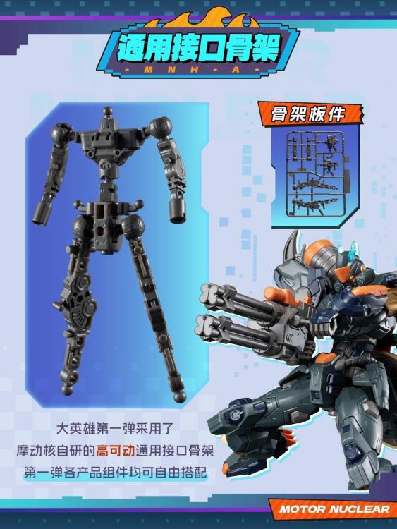 Legend of Star General MNH-A I'm Great Hero Vol. 1 Box of 6 Random Model Kits Gallery Image 9