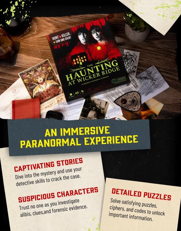 Hunt a Killer: The Haunting at Wicker Ridge Mystery Game Gallery Image 7