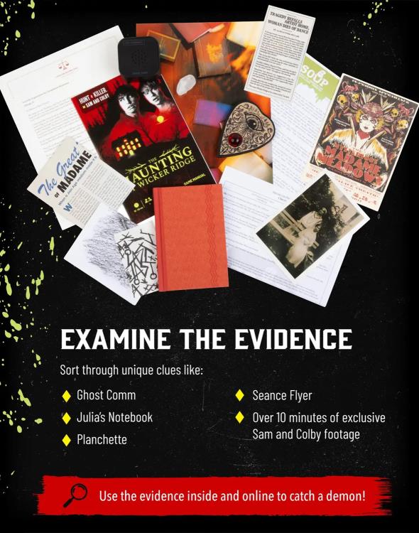 Hunt a Killer: The Haunting at Wicker Ridge Mystery Game Gallery Image 5