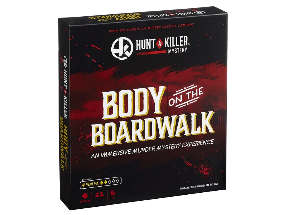 Hunt a Killer: Body on the Boardwalk Mystery Game Gallery Image 1