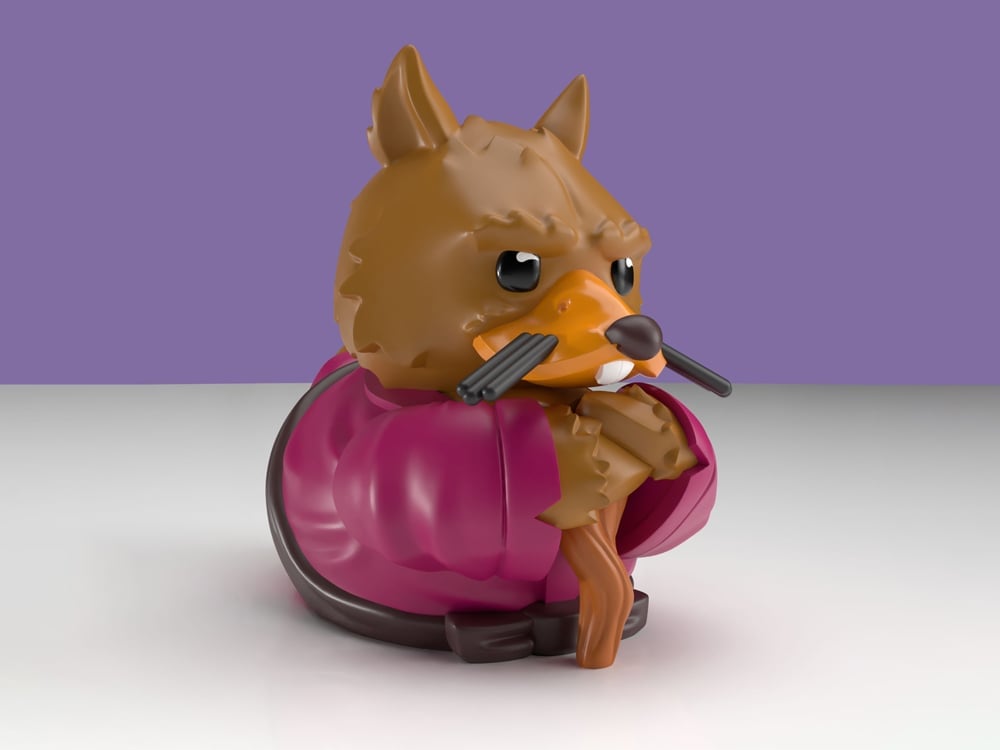 Teenage Mutant Ninja Turtles TUBBZ Splinter Cosplaying Duck (Boxed Edition) Gallery Image 1
