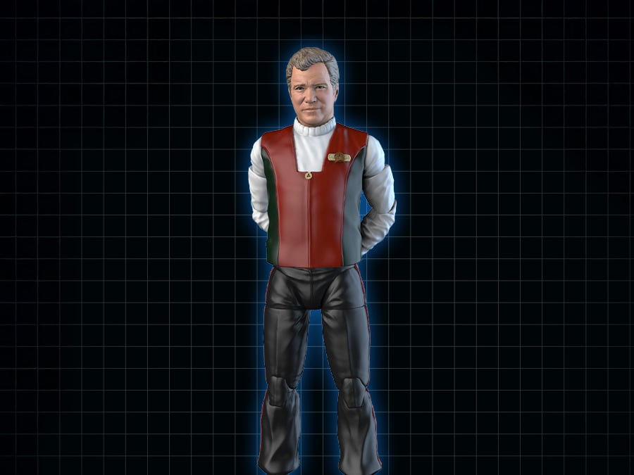 Star Trek: Generations Captain James T. Kirk 1/10 Scale Action Figure