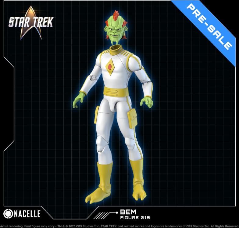 Star Trek: The Animated Series Commander Bem 1/10 Scale Action Figure Gallery Image 3
