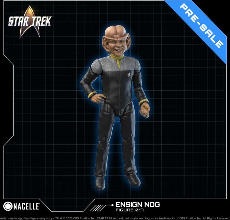 Star Trek: Deep Space Nine Ensign Nog 1/10 Scale Action Figure Gallery Image 3