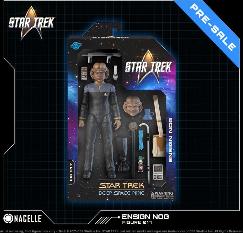 Star Trek: Deep Space Nine Ensign Nog 1/10 Scale Action Figure Gallery Image 5