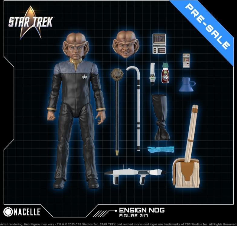 Star Trek: Deep Space Nine Ensign Nog 1/10 Scale Action Figure Gallery Image 4