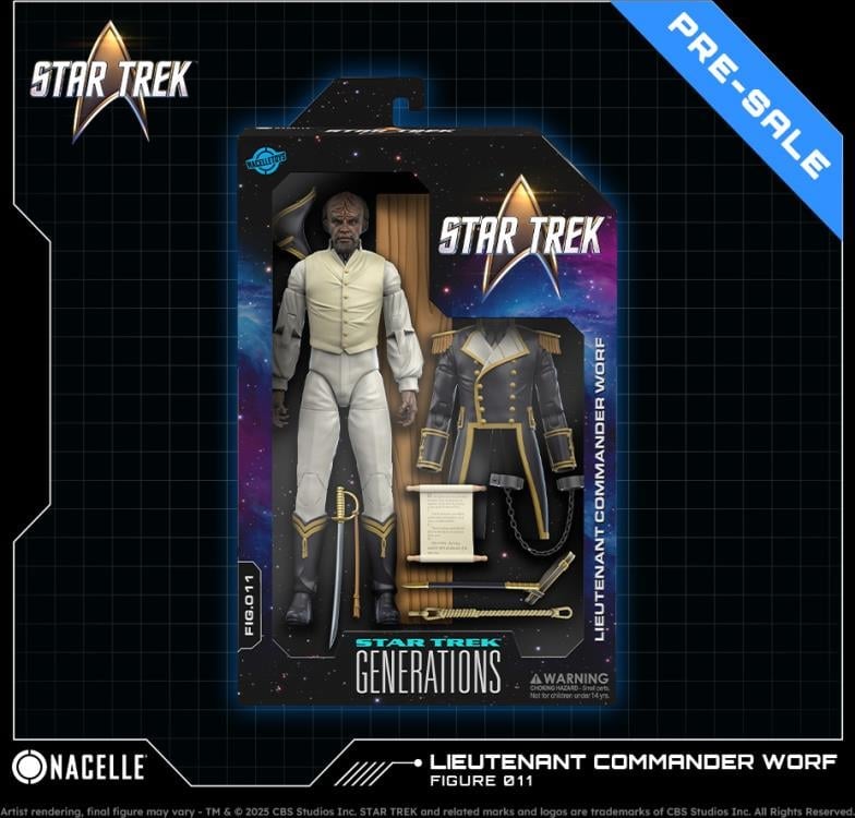 Star Trek: Generations Worf (Sailor Uniform Ver.) 1/10 Scale Action Figure Gallery Image 5