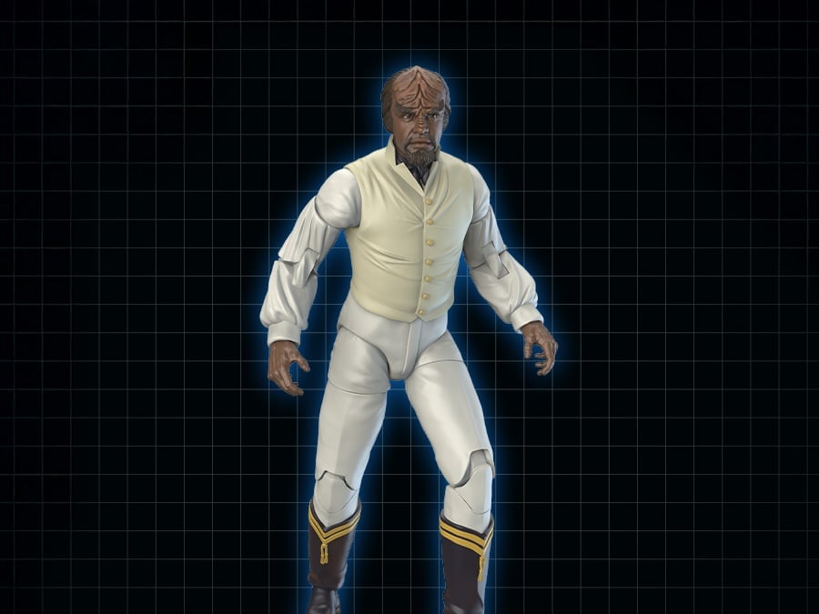 Star Trek: Generations Worf (Sailor Uniform Ver.) 1/10 Scale Action Figure Gallery Image 1