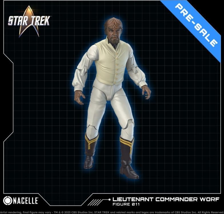 Star Trek: Generations Worf (Sailor Uniform Ver.) 1/10 Scale Action Figure Gallery Image 3